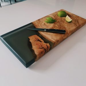 Unique resin river table centrepiece in Newtownabbey, Northern Ireland