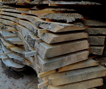 Custom resin river dining table in Newtownabbey, Northern Ireland workspace