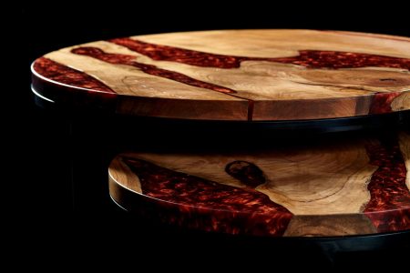 Resin coffee table in Newtownabbey, Northern Ireland living space