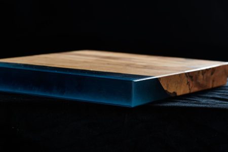 Unique resin wood table in Newtownabbey, Northern Ireland craftsmanship