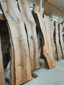 Bespoke resin table project in Newtownabbey, Northern Ireland workshop