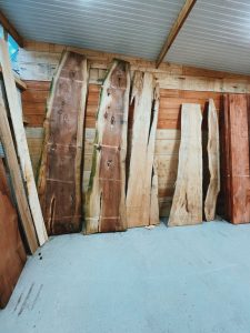 Custom resin dining table in Newtownabbey, Northern Ireland modern home